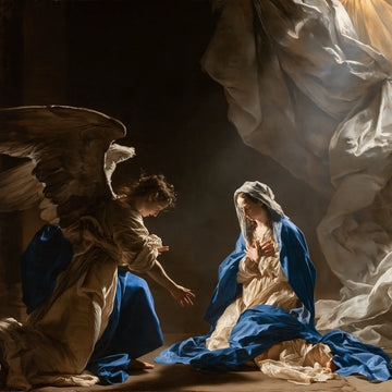 The Annunciation - Theatrical Baroque · Square n° 8
