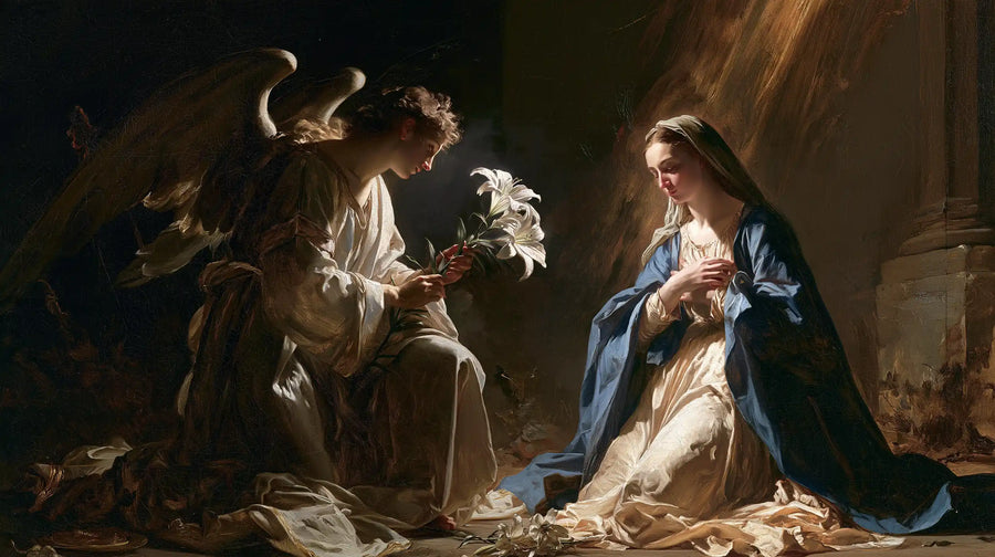 The Annunciation - The White Lily as Symbol · Landscape n° 22