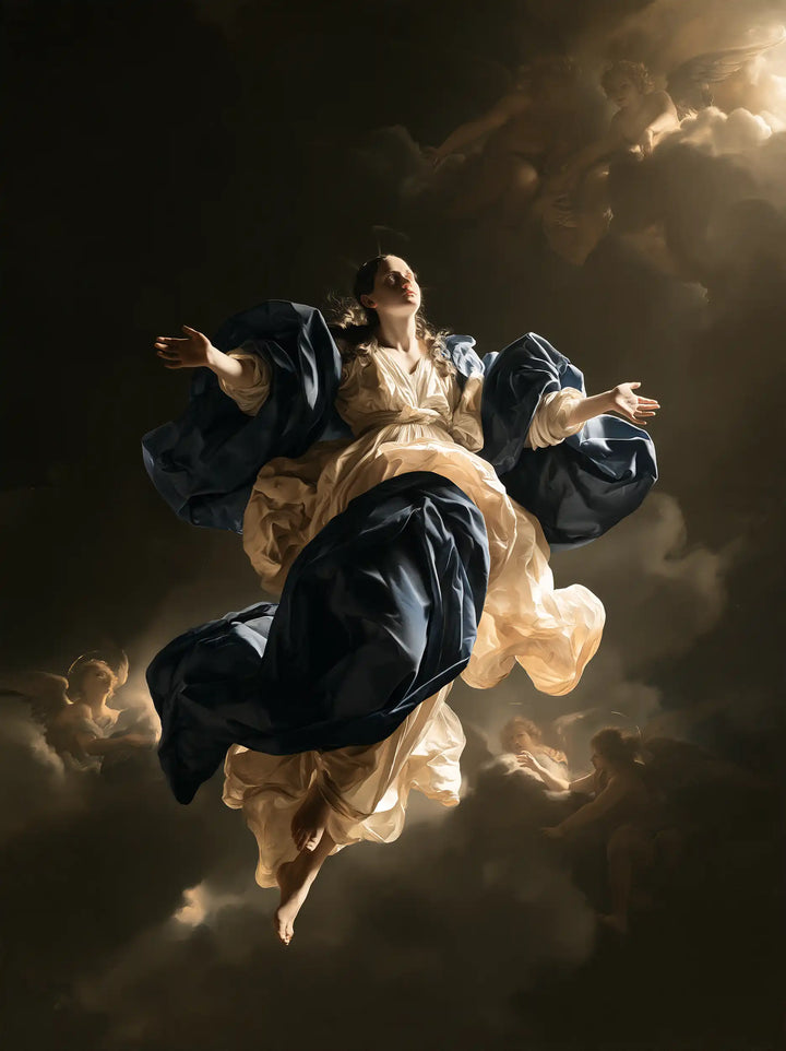 The Assumption of Mary — The Gaze Toward the High Glow
