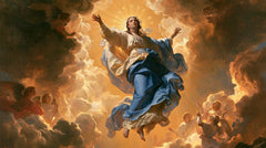 The Assumption of Mary — Ecstasy in the Copper Sky