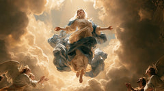 The Assumption of Mary — The Pale Veil in Golden Glory