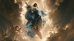 The Assumption of Mary — The Raised Hand in the Grey Breath