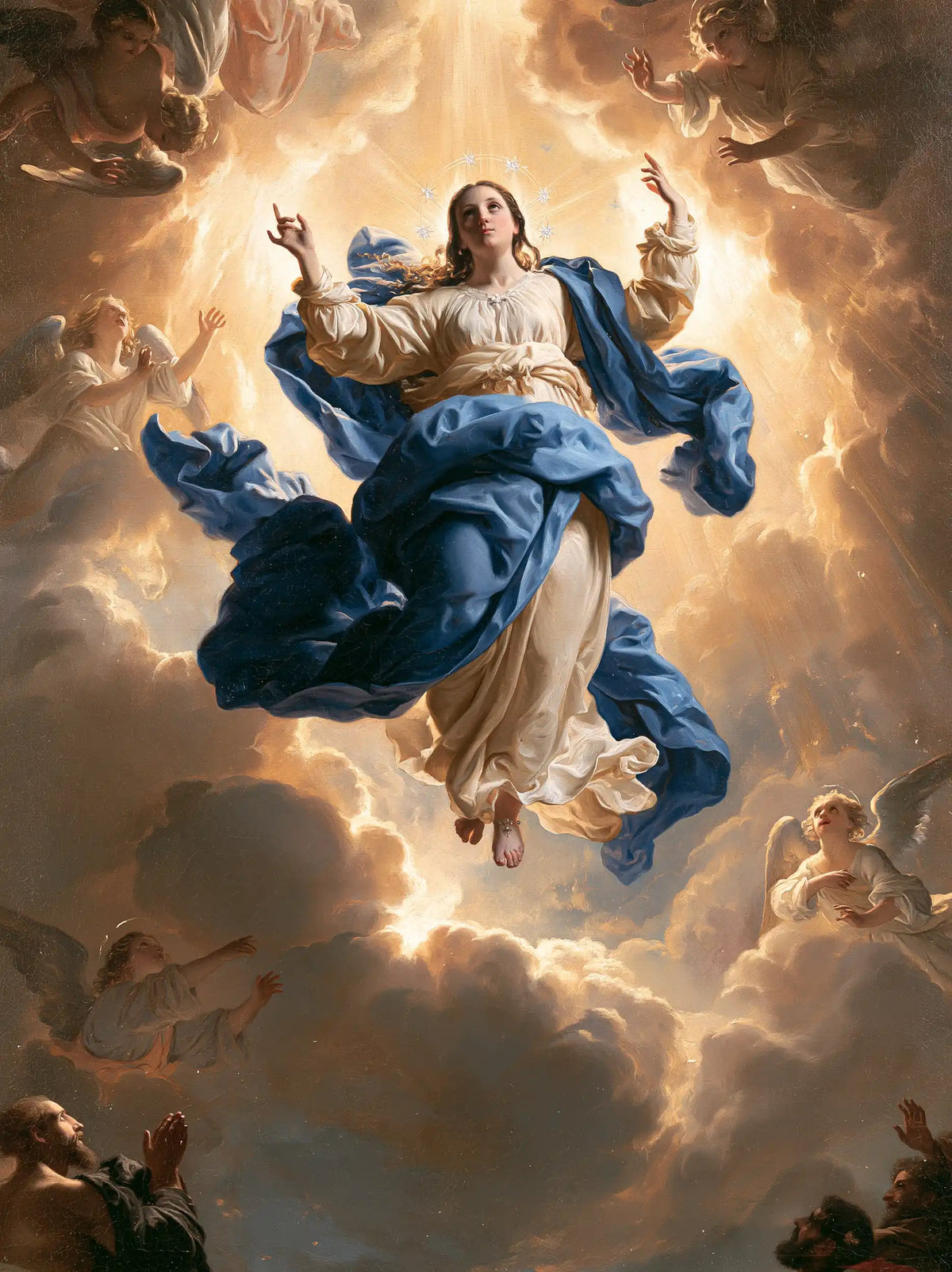 The Assumption of Mary — Two Palms at the Threshold of Glory