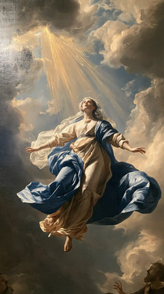 The Assumption of Mary — The Blue Breeze Beneath Slanting Rays