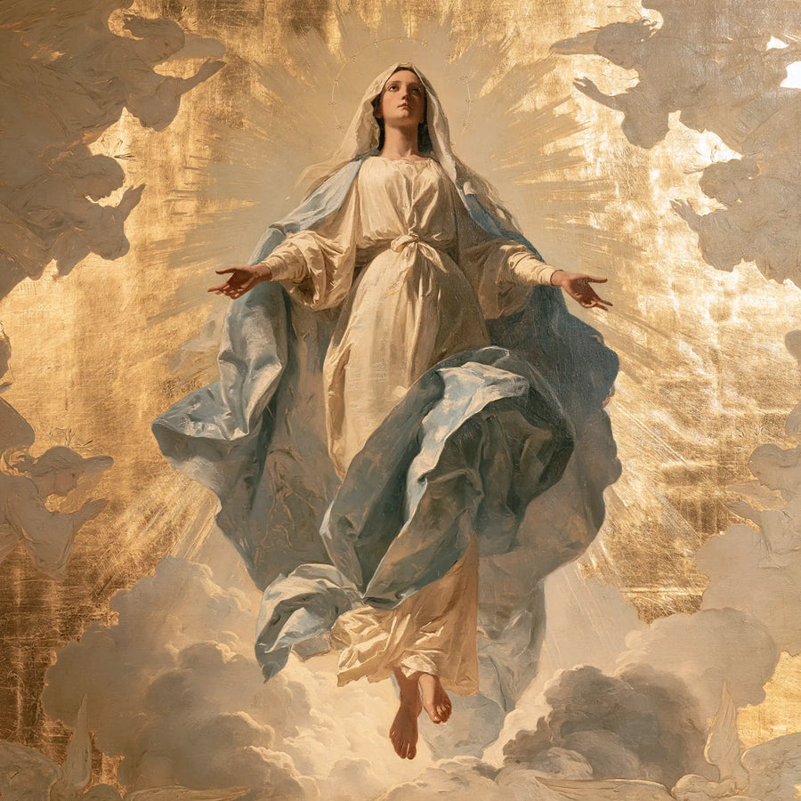 The Assumption of Mary - Sacred Gold · Square n° 4