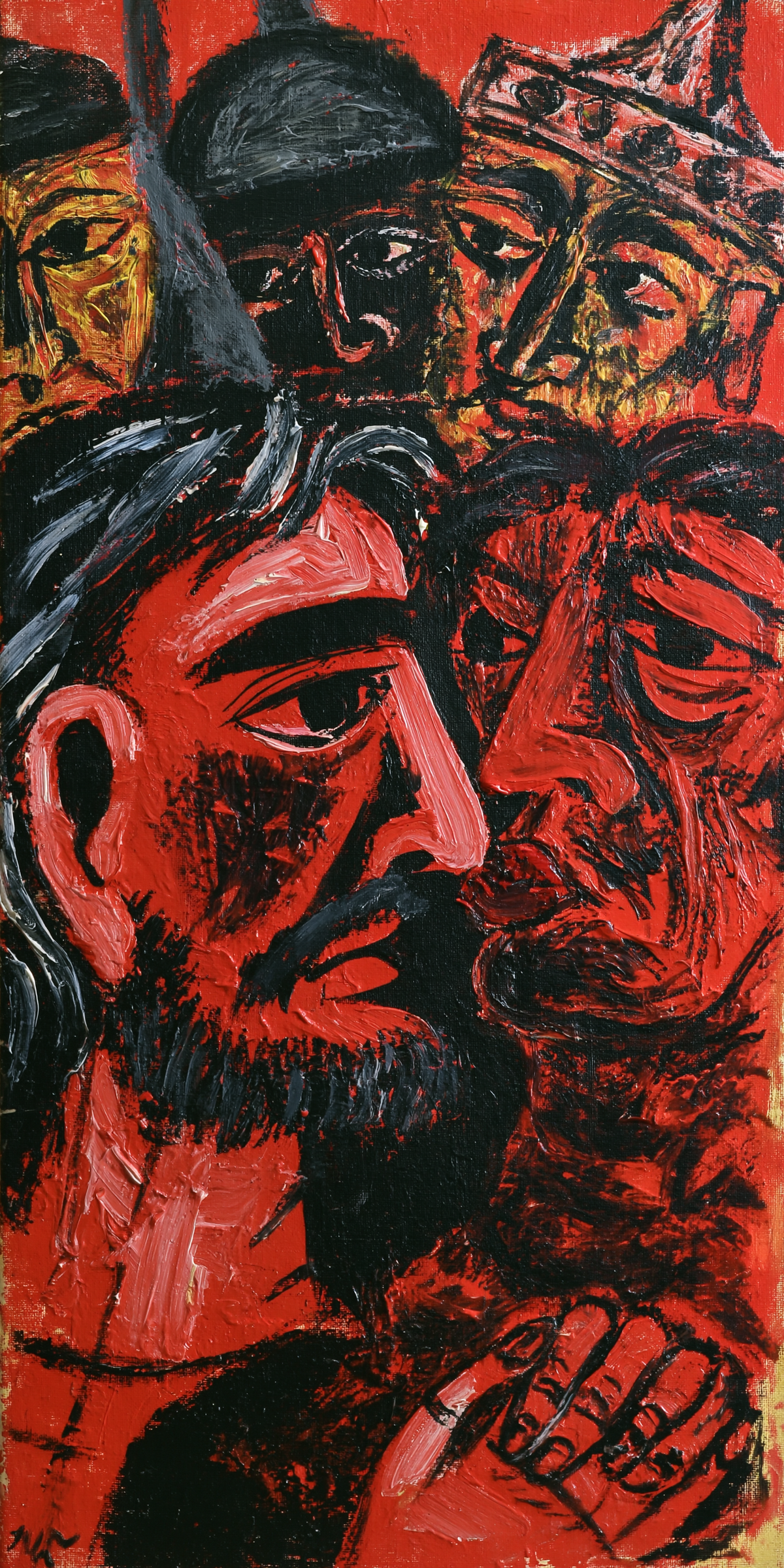 यहूदा का विश्वासघात - अभिव्यक्तिवादी · पोर्ट्रेट n° 2 - ईसाई कला