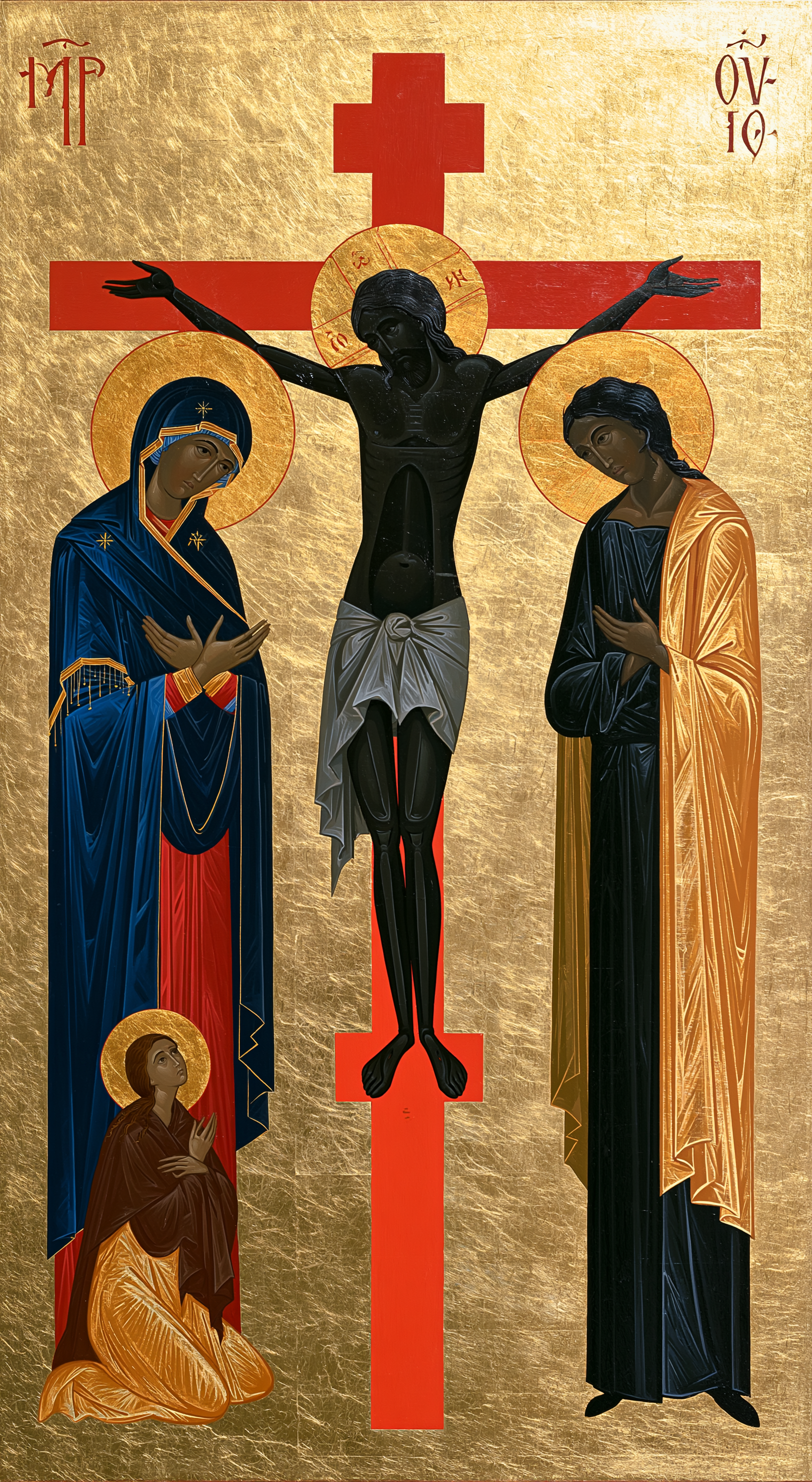The Crucifixion - Contemporary Byzantine · Portrait n° 4
