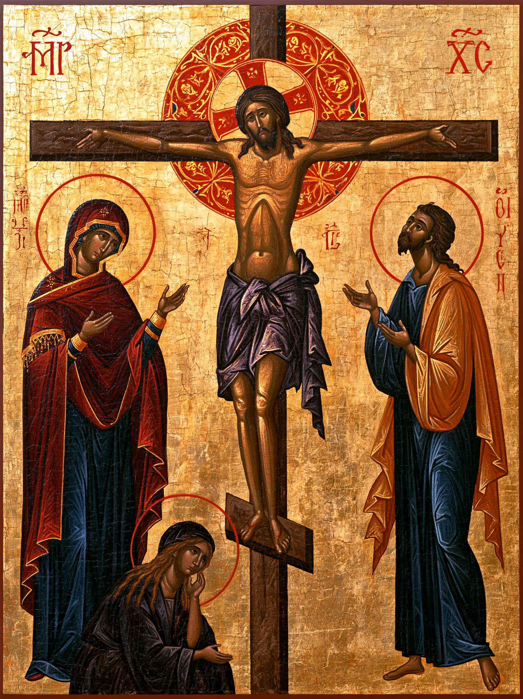 The Crucifixion - Contemporary Byzantine · Portrait n° 11
