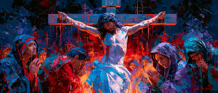 The Crucifixion - Expressionist · Landscape n° 30