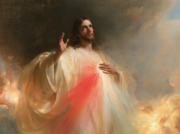 Divine Mercy Jesus - Glory of the Merciful Christ · Landscape n° 2