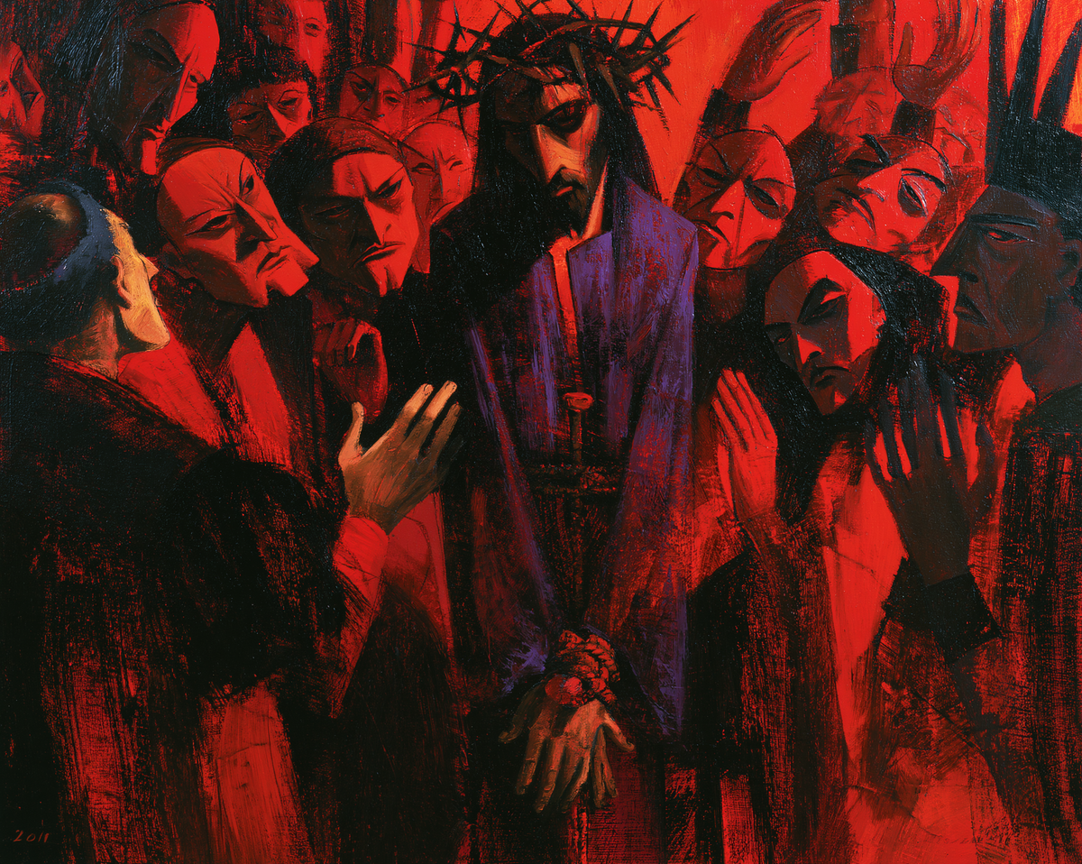 Ecce Homo — Silence Within the Circle of Red Cheeks
