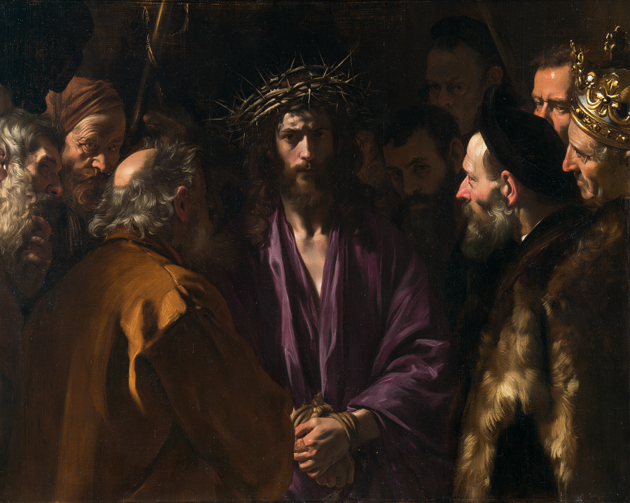 Ecce Homo - Black and gold · Landscape n° 5