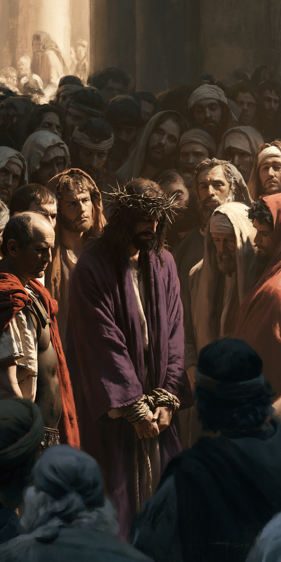 Ecce Homo - Sacred silence · Portrait n° 2