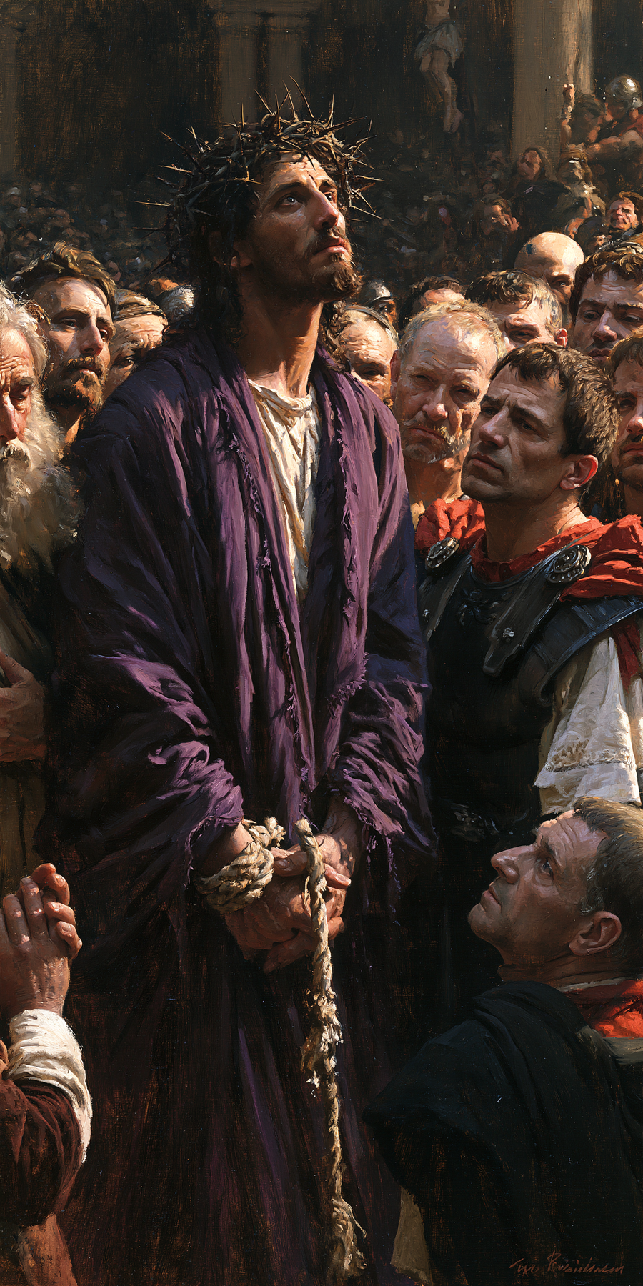 Ecce Homo - Sacred silence · Portrait n° 4