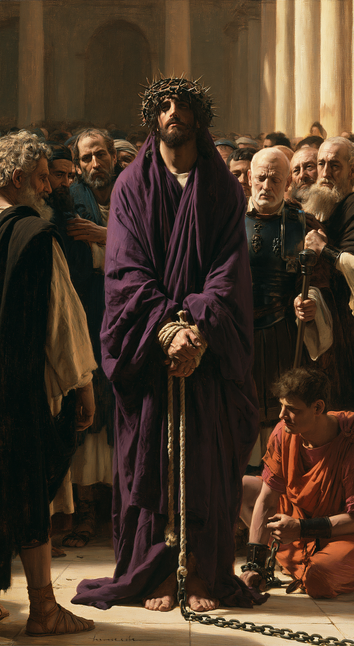 Ecce Homo — The Chain Stretched Before Bare Feet