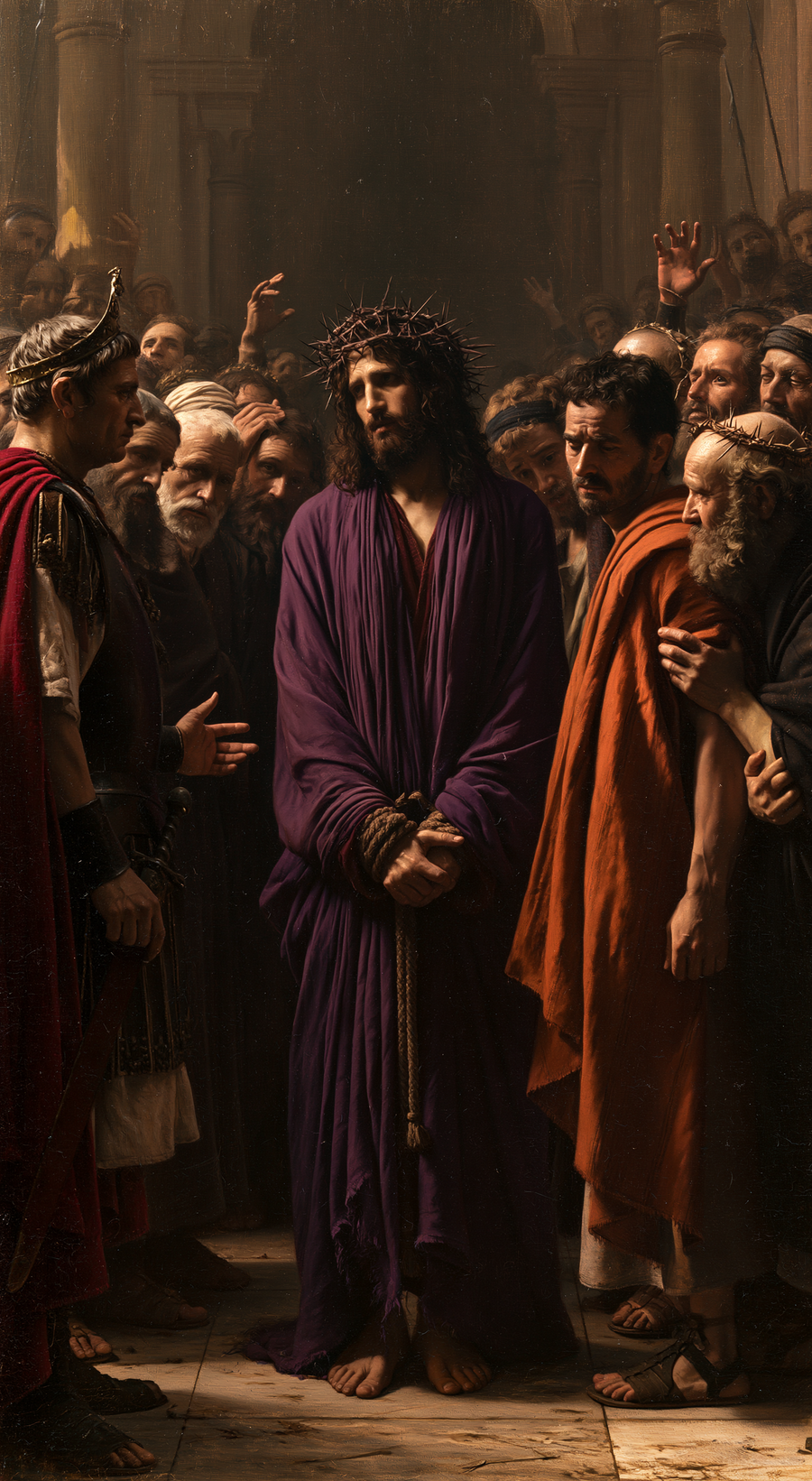 Ecce Homo - Sacred silence · Portrait n° 6