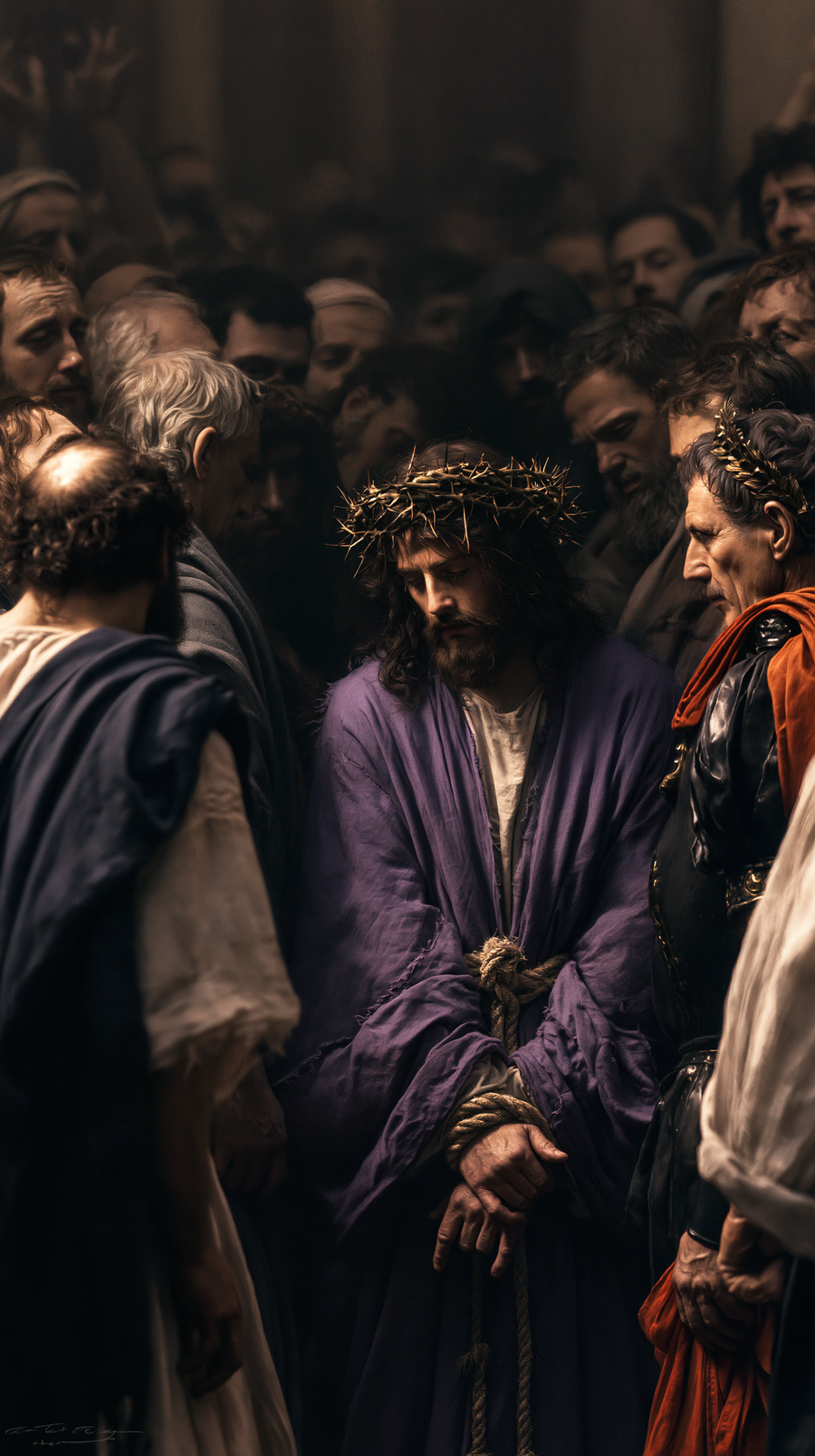 Ecce Homo - Sacred silence · Portrait n° 12
