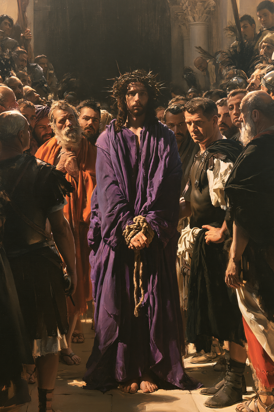 Ecce Homo - Sacred silence · Portrait n° 13
