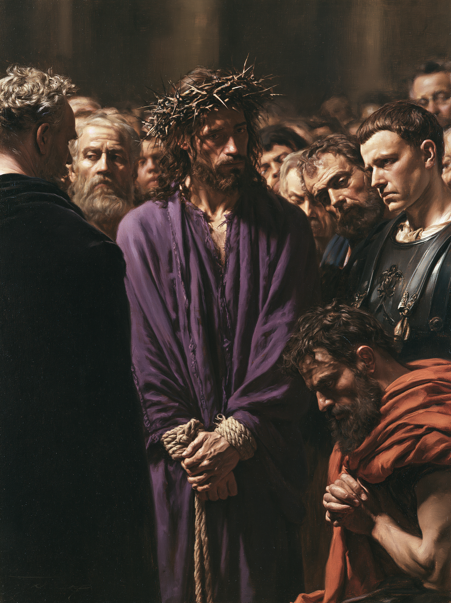 Ecce Homo - Sacred silence · Portrait n° 16