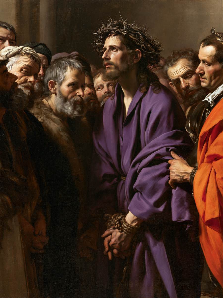 Ecce Homo - Sacred silence · Portrait n° 17