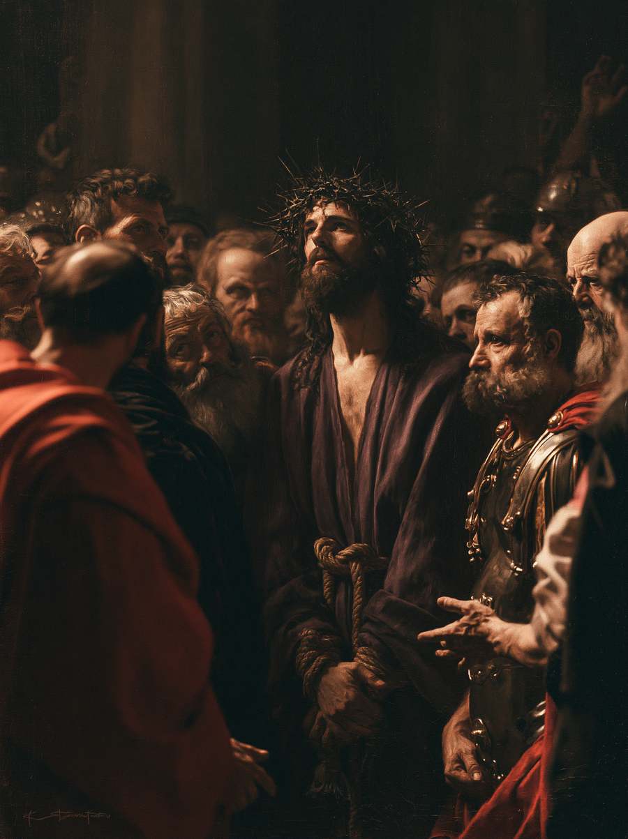 Ecce Homo - Sacred silence · Portrait n° 18