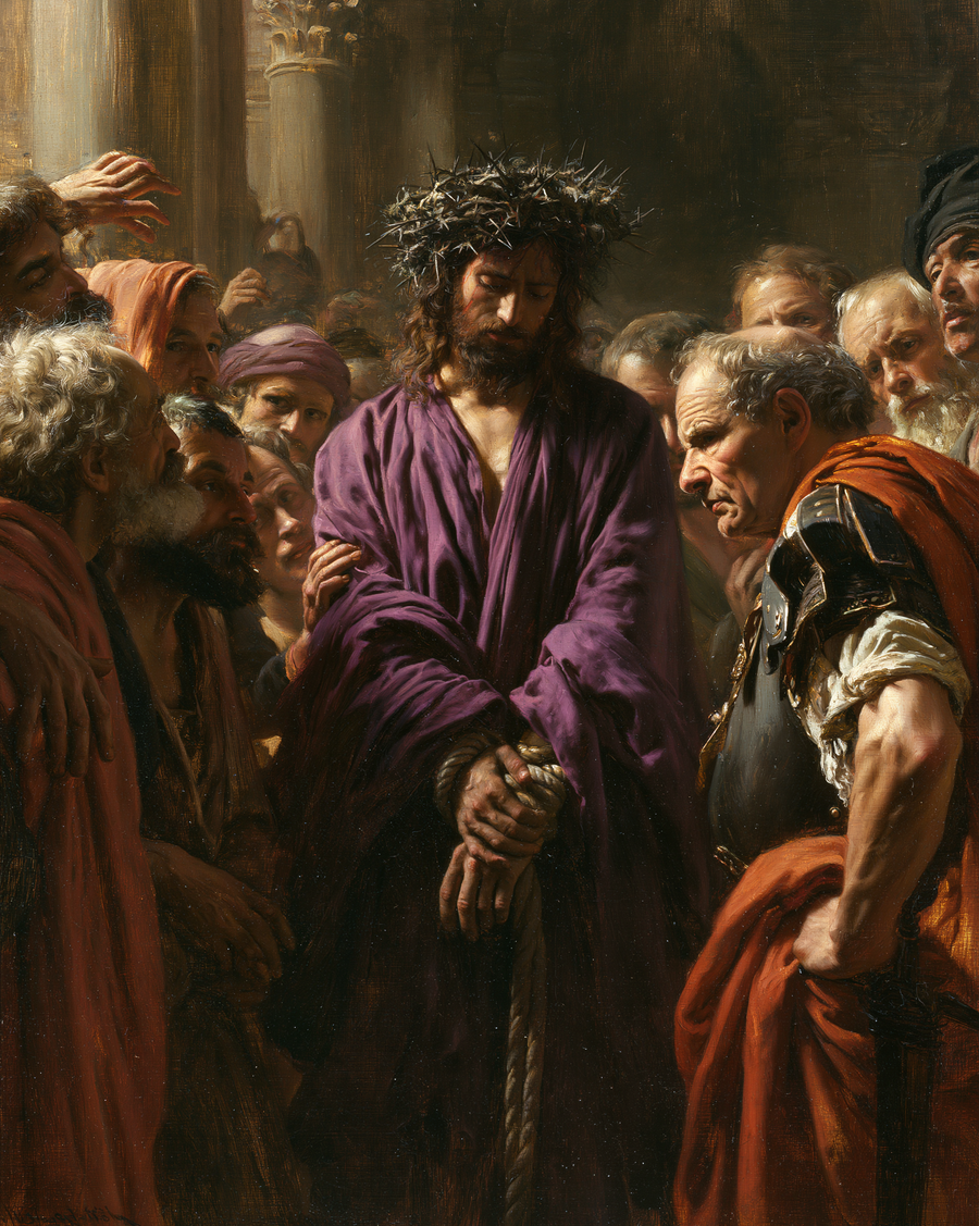 Ecce Homo - Sacred silence · Portrait n° 19