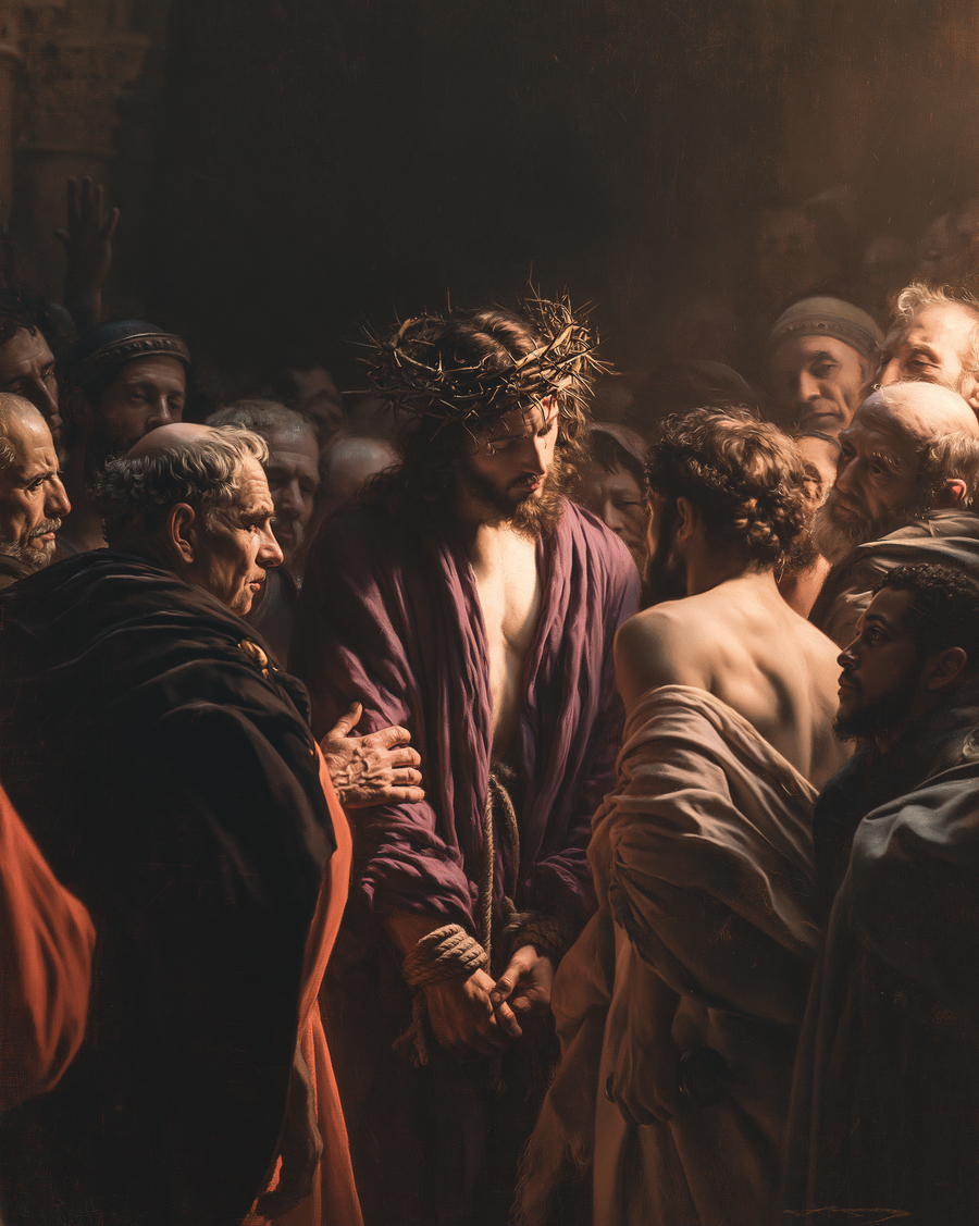 Ecce Homo - Sacred silence · Portrait n° 20