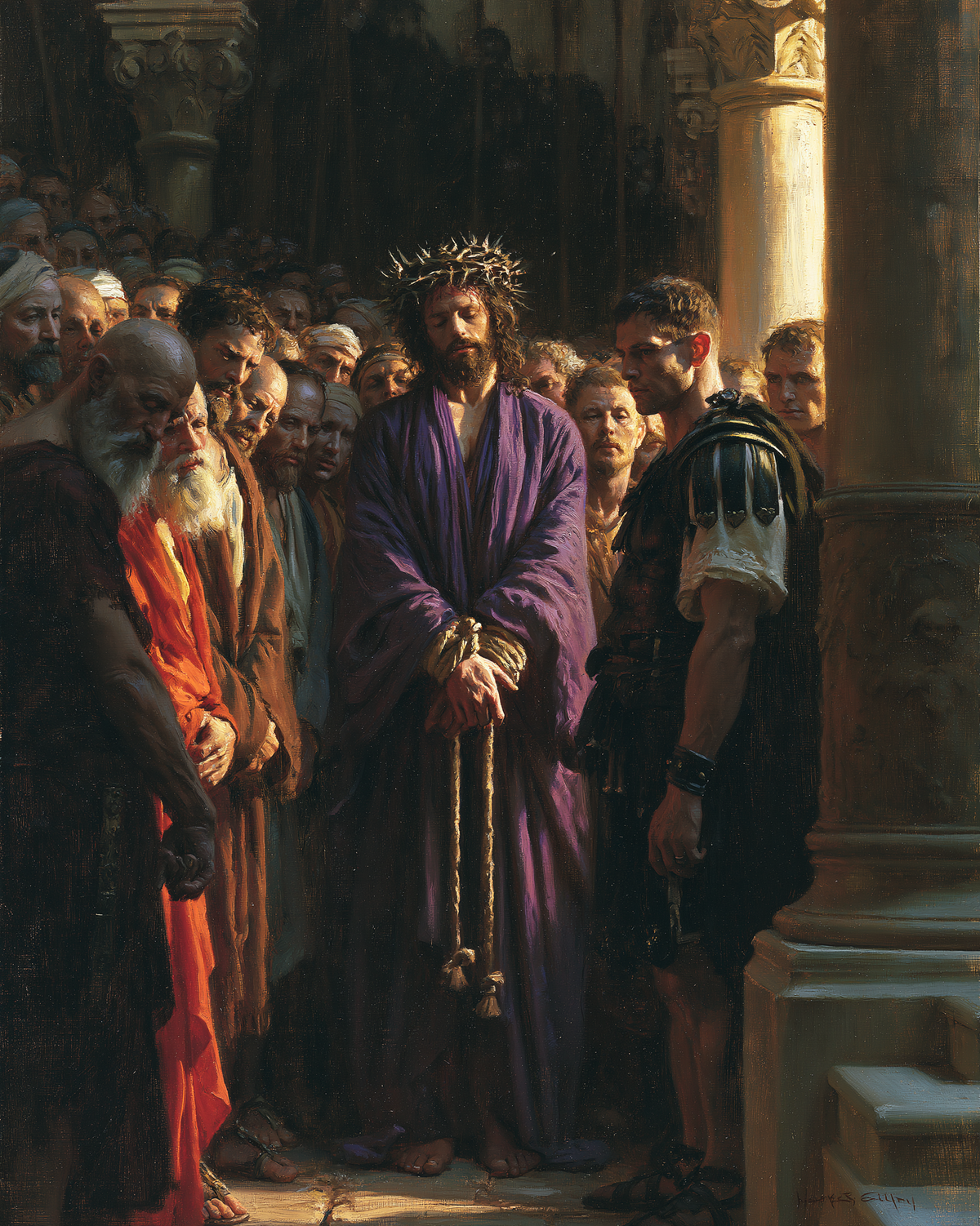 Ecce Homo - Sacred silence · Portrait n° 21 — aperçu de la finition sélectionnée