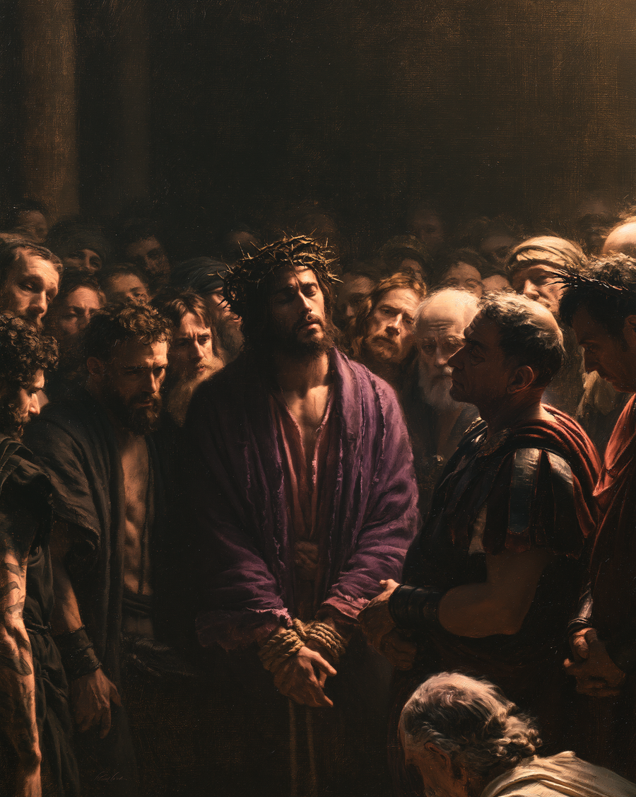 Ecce Homo - Sacred silence · Portrait n° 22