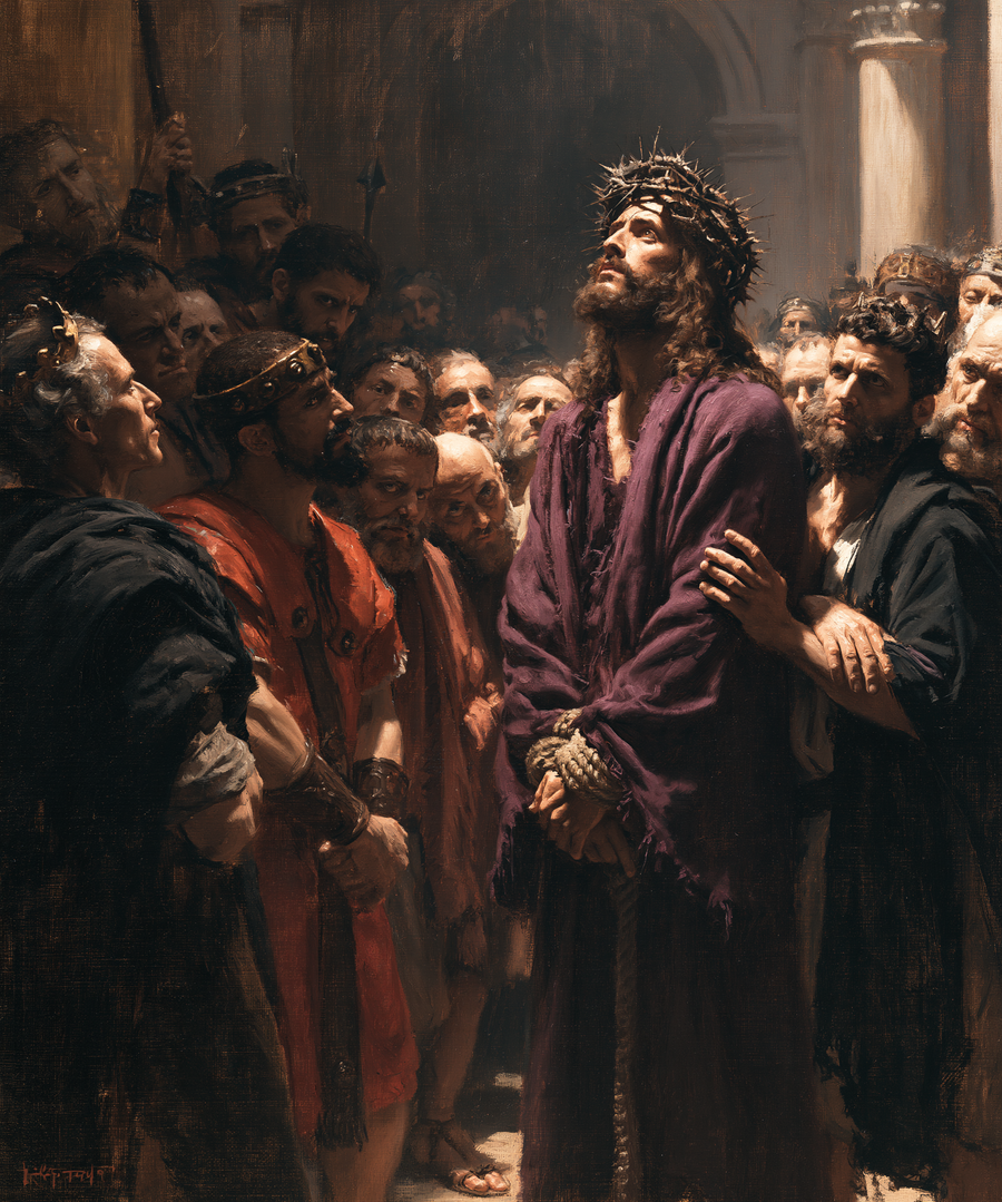 Ecce Homo - Sacred silence · Portrait n° 23