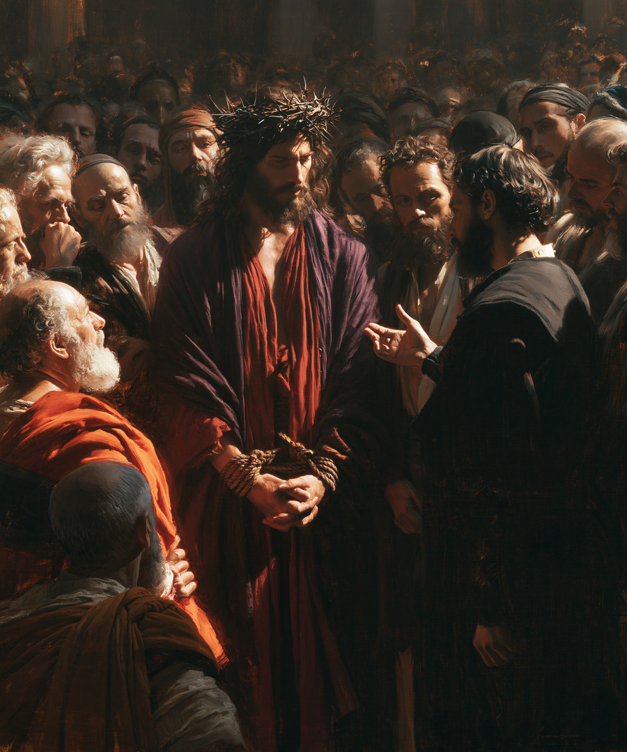 Ecce Homo - Sacred silence · Portrait n° 25