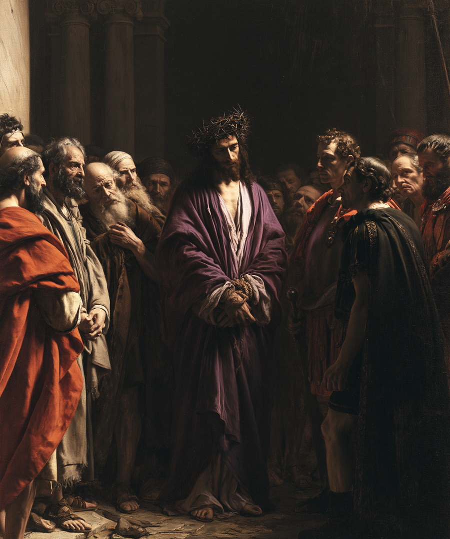 Ecce Homo - Sacred silence · Portrait n° 26
