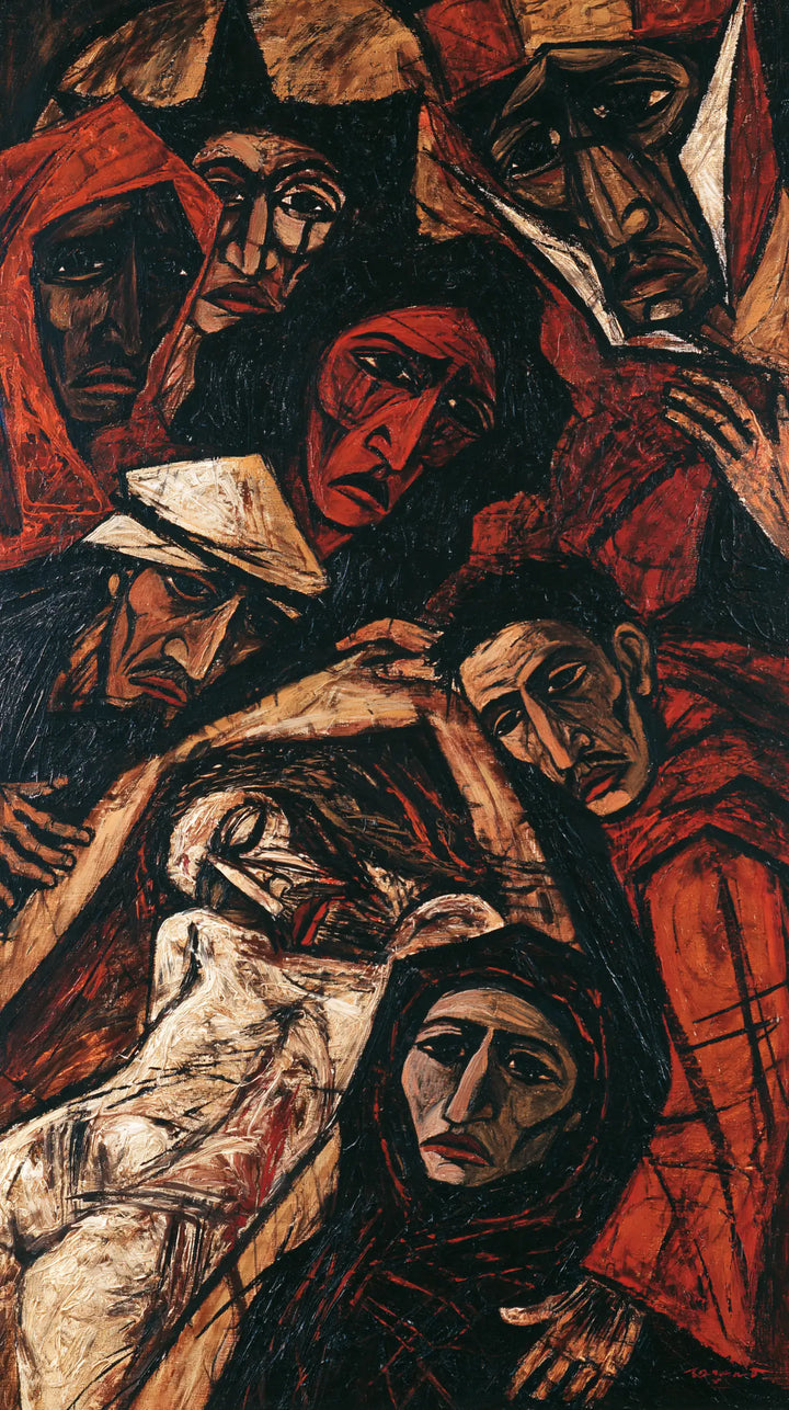 The Entombment of Jesus Christ - Expressionist · Portrait n° 9
