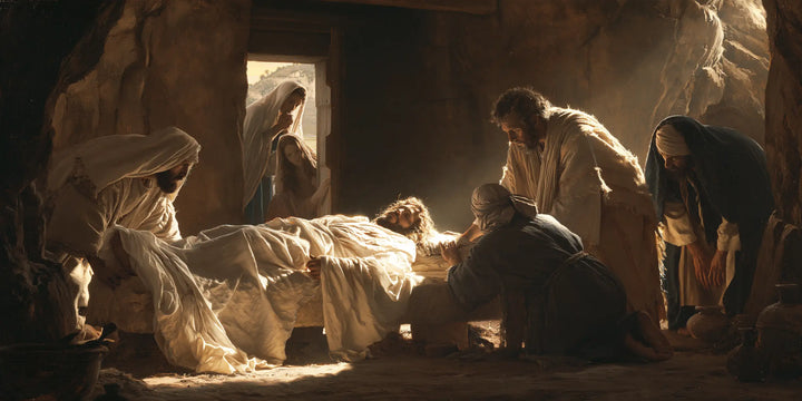 The Entombment of Jesus Christ — The Golden Doorway Behind the Watchers