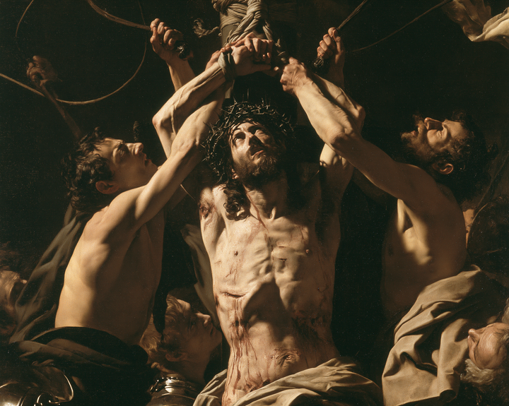 The Flagellation of Christ — The Gaze Above the Hands