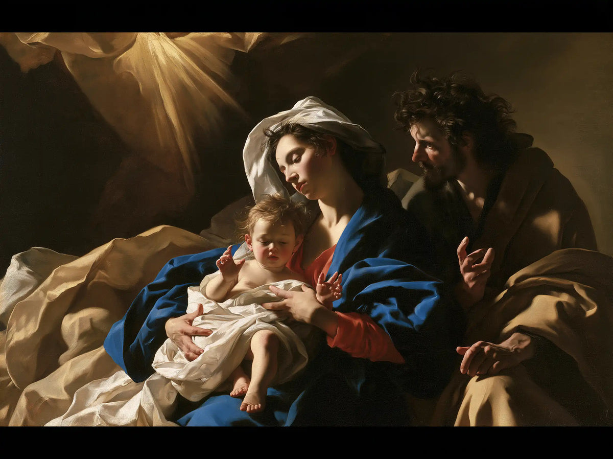The Holy Family - Theatrical Baroque · Landscape n° 1