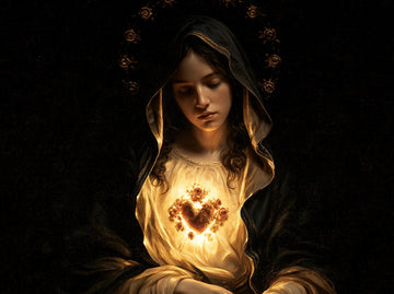 Immaculate Heart of Mary - Black and Gold · Landscape n° 5