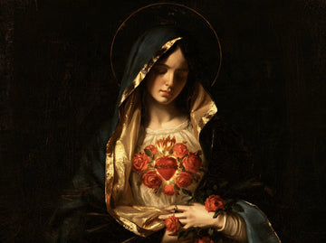 Immaculate Heart of Mary - Black and Gold · Landscape n° 9