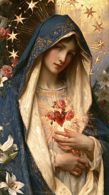 Immaculate Heart of Mary - Symbolist · Portrait n° 1