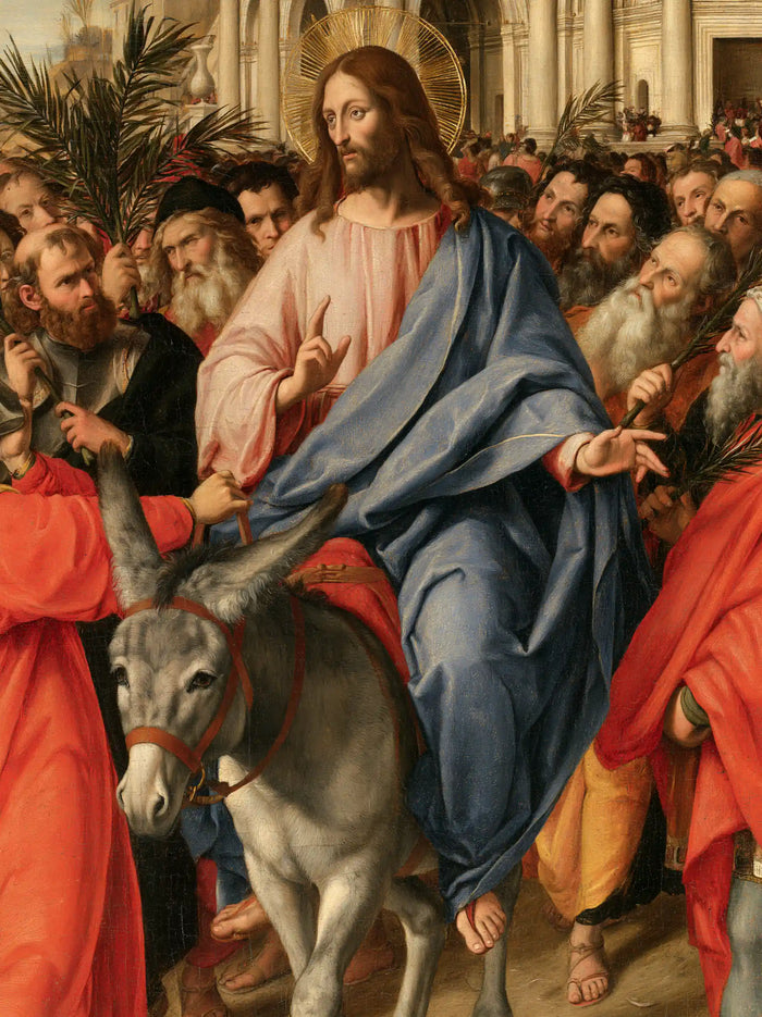 Jesus Enters Jerusalem – Florentine Renaissance · Portrait no. 9