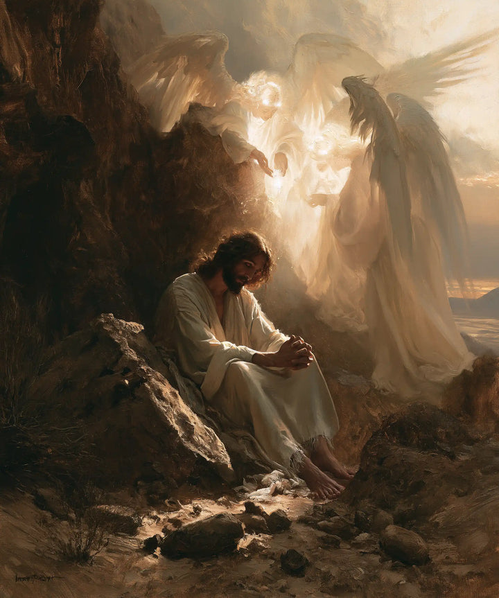 Jesus in the Desert — Prayer in the Hollow of Shadows