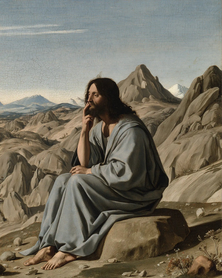 Jesus in the Desert - Florentine Renaissance · Portrait n° 38