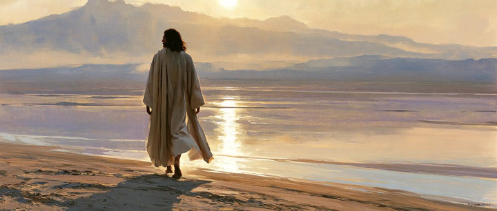 Jesus in the Desert — The Path Beside the Solar Gleam