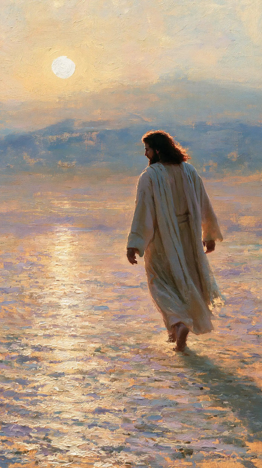 Jesus in the Desert - Impressionist · Portrait n° 7