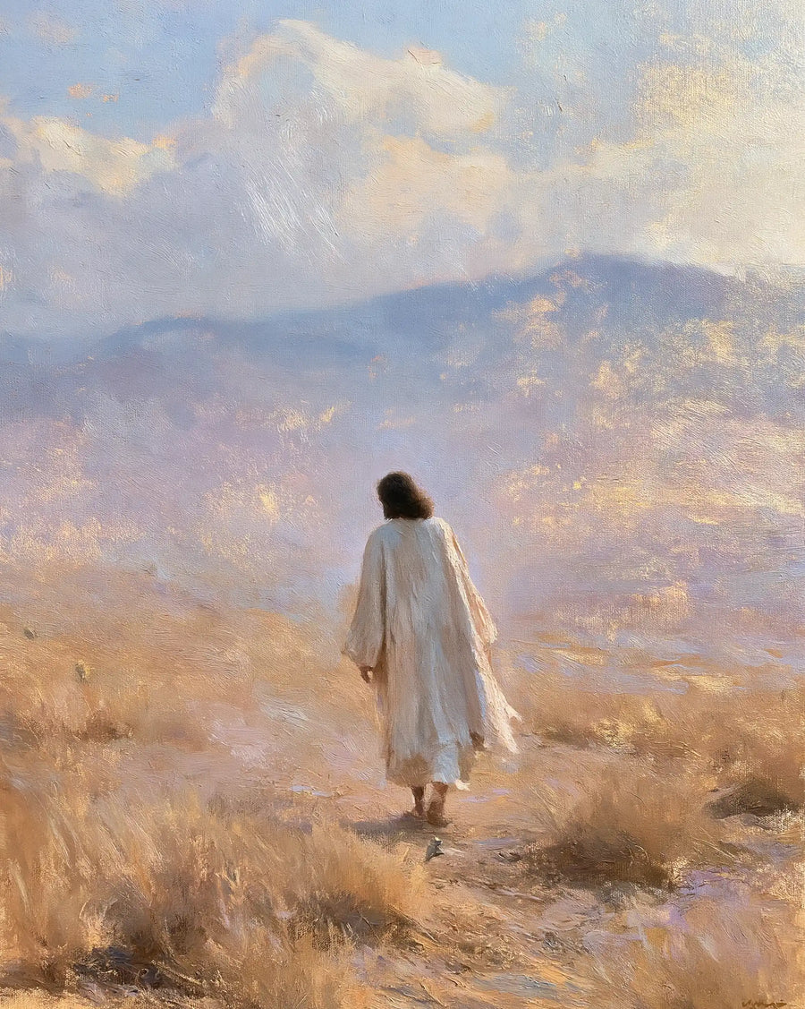Jesus in the Desert - Impressionist · Portrait n° 24