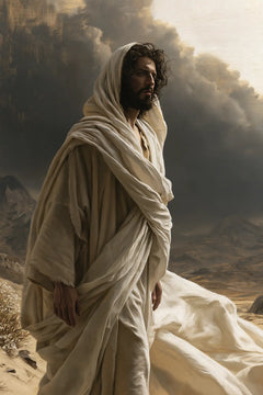 Jesus in the Desert — The Pale Veil of Uncertain Days