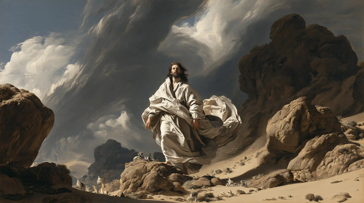 Jesus in the Desert - Theatrical Baroque · Landscape n° 20