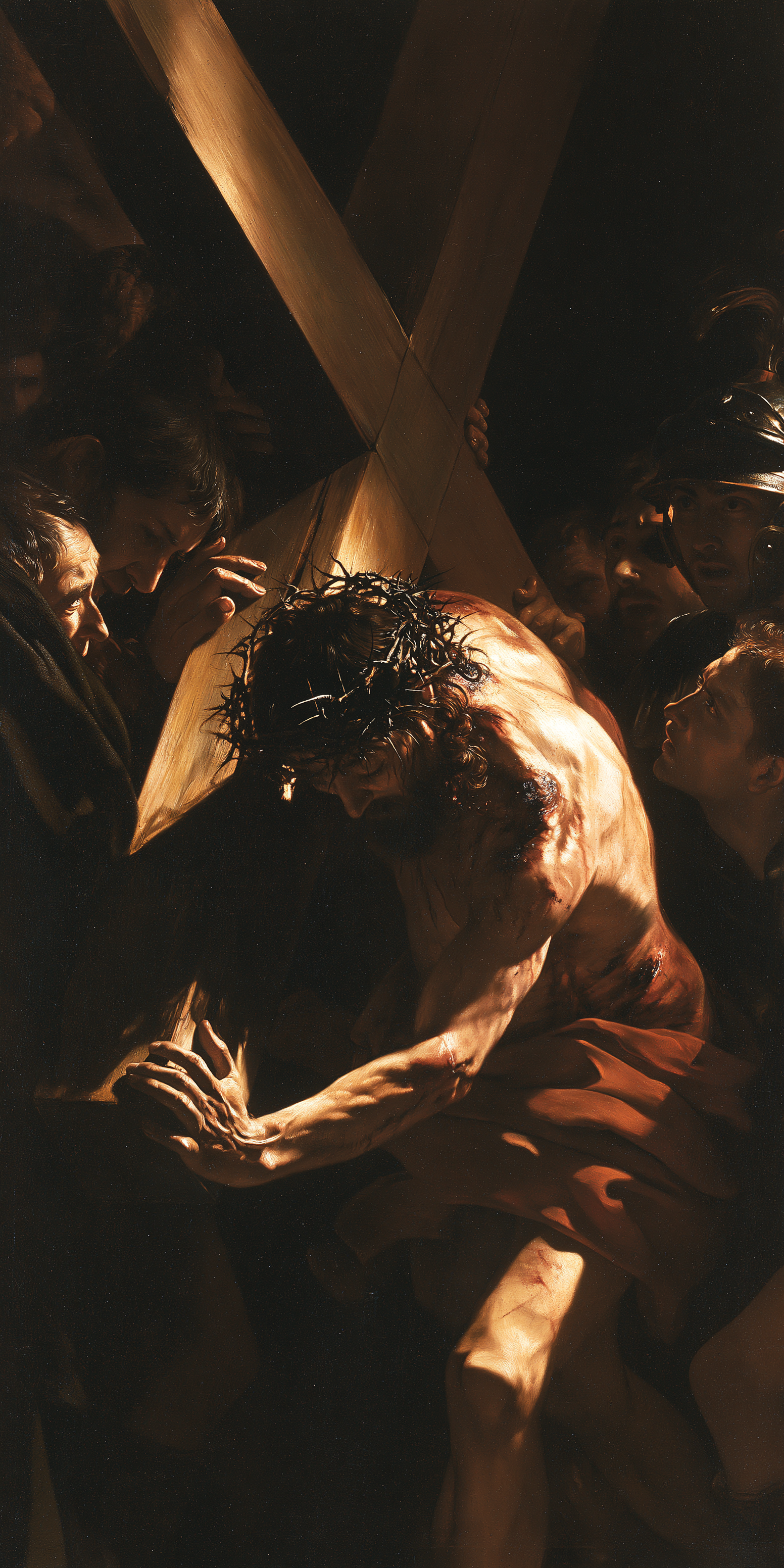 The Stations of the Cross - Caravaggio - tenebrism · Portrait n° 1