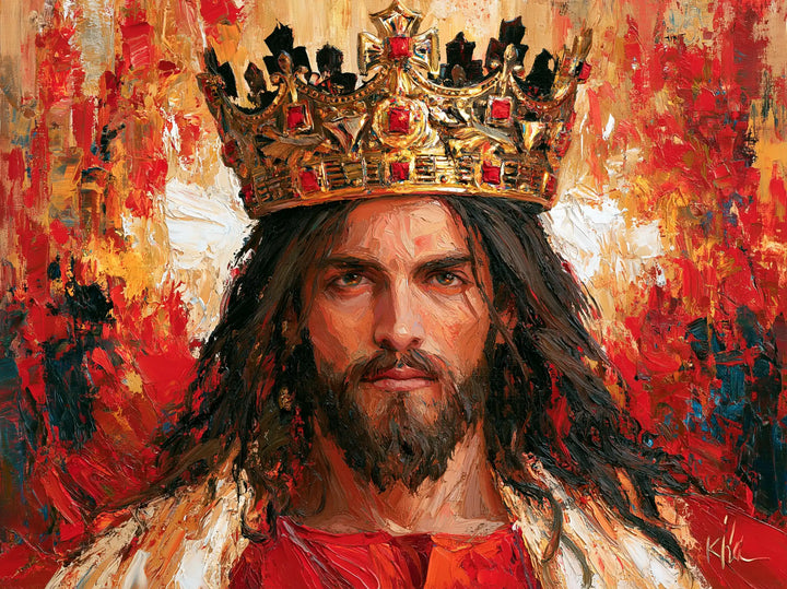 Jesus the King - Expressionist · Landscape n° 3