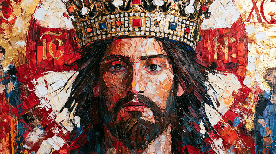 Jesus the King - Expressionist · Landscape n° 5